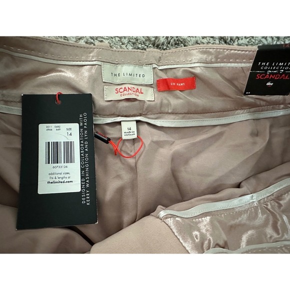 The Limited Collection Liv Pant Scandal Inspired Flare Leg Dress Pants Size 14 - Picture 4 of 4